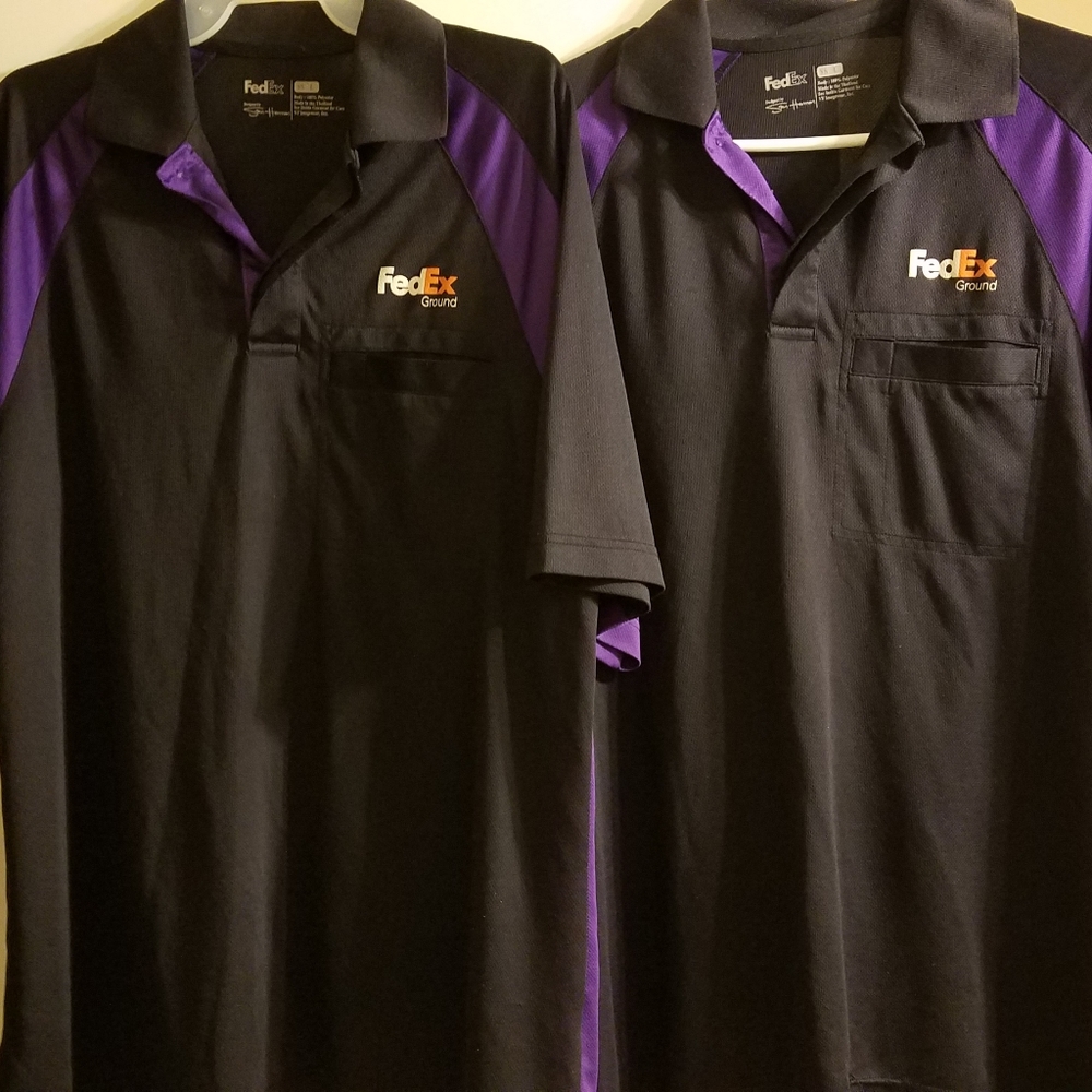 Fedex ground polo shirts